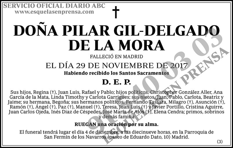 Pilar Gil-Delgado de la Mora